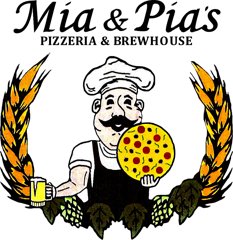 Mia & Pia's Pizzeria & Brewhouse logo