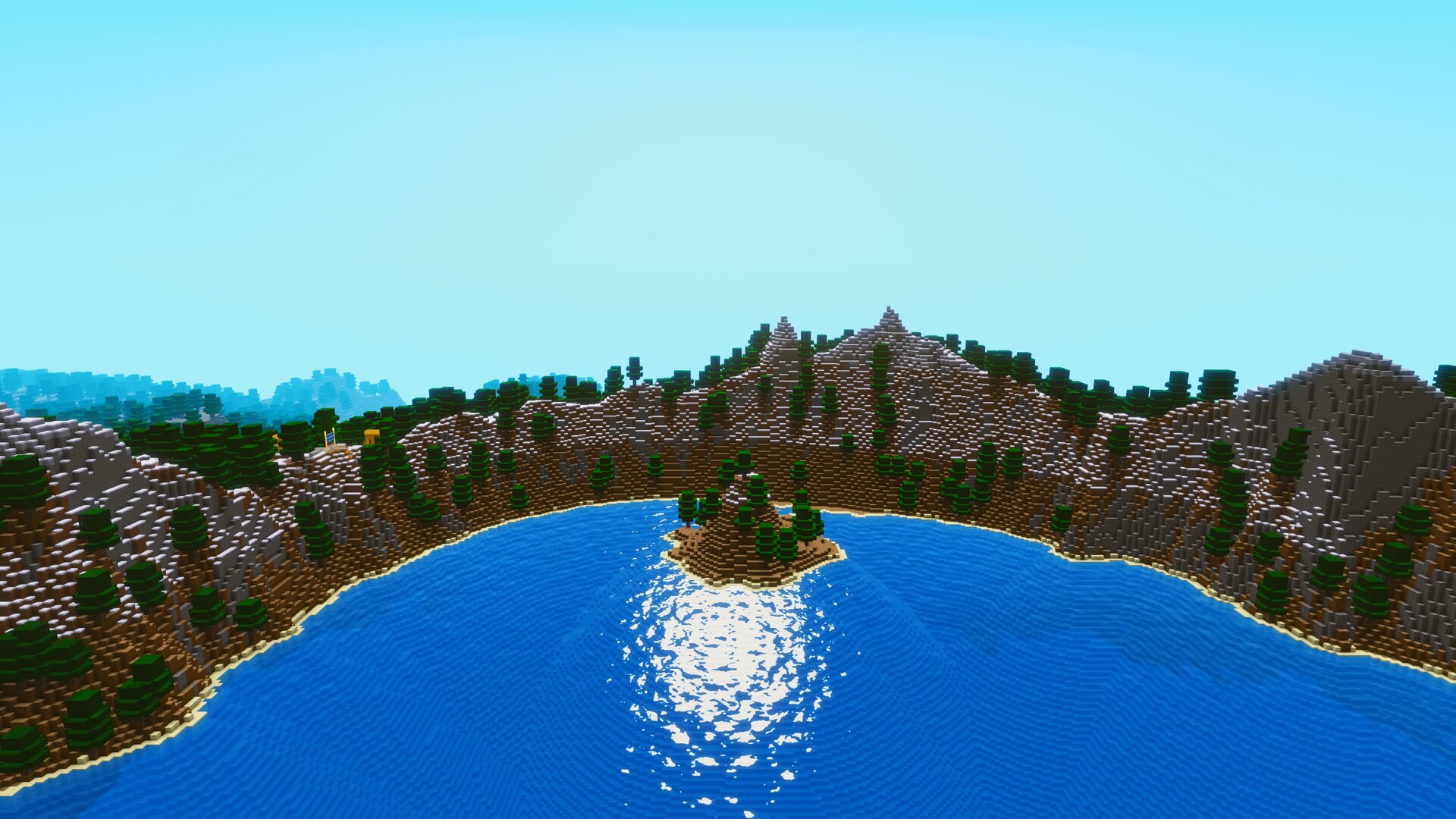 Crater Lake and Wizard Island